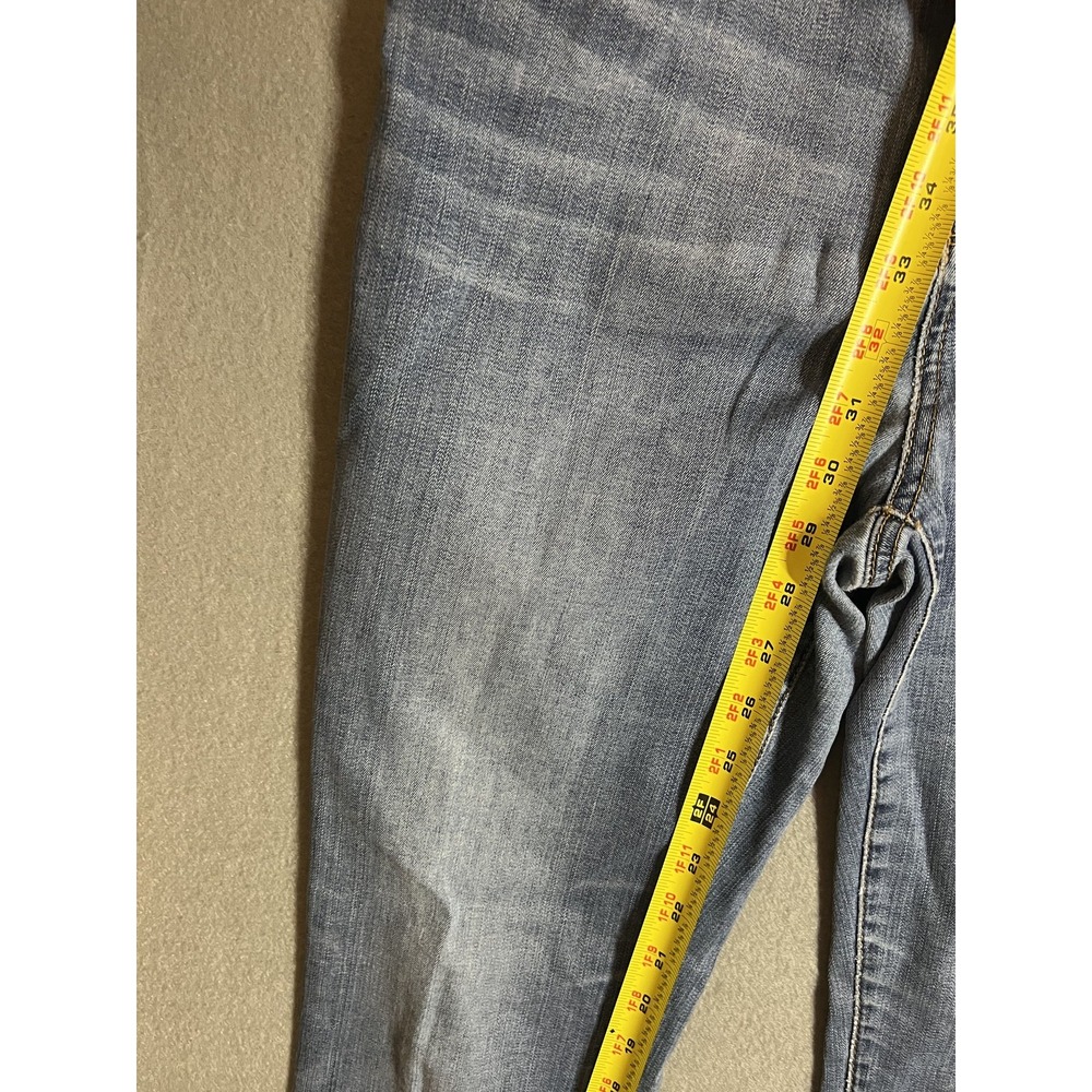 Chico's Platinum Jegging Women's Size 1.5 Blue Denim Stretch Skinny Jeans - Picture 5 of 6